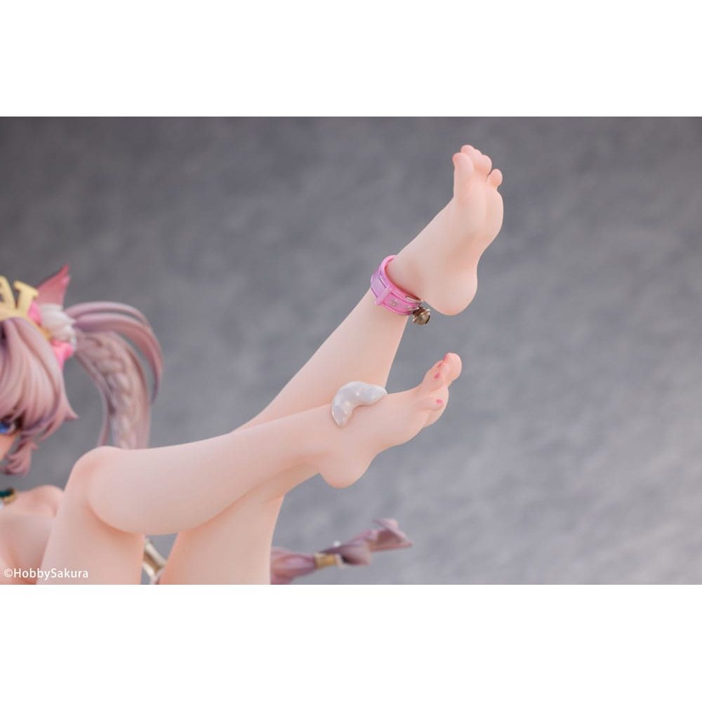 Original Character PVC Statue 1/6 Sweet Cat Illustration by Tuzhate Deluxe Edition 20cm - Scale Statue - Hobby Sakura - Hobby Figures UK