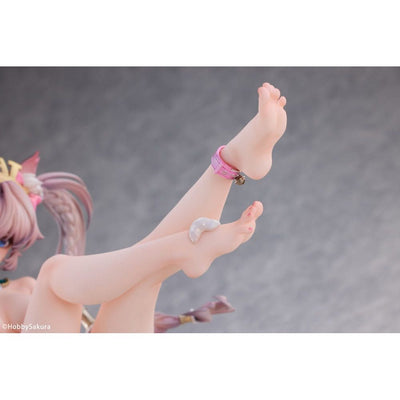 Original Character PVC Statue 1/6 Sweet Cat Illustration by Tuzhate Deluxe Edition 20cm - Scale Statue - Hobby Sakura - Hobby Figures UK