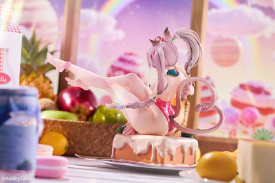 Original Character PVC Statue 1/6 Sweet Cat Illustration by Tuzhate Deluxe Edition 20cm - Scale Statue - Hobby Sakura - Hobby Figures UK