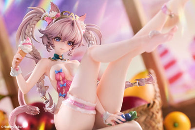 Original Character PVC Statue 1/6 Sweet Cat Illustration by Tuzhate Deluxe Edition 20cm - Scale Statue - Hobby Sakura - Hobby Figures UK