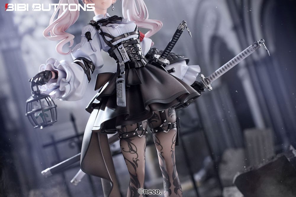 Original Character PVC Statue 1/7 Fukashin Ryouiki Ruka Deluxe Ver. 25cm - Scale Statue - Bibi Buttons - Hobby Figures UK