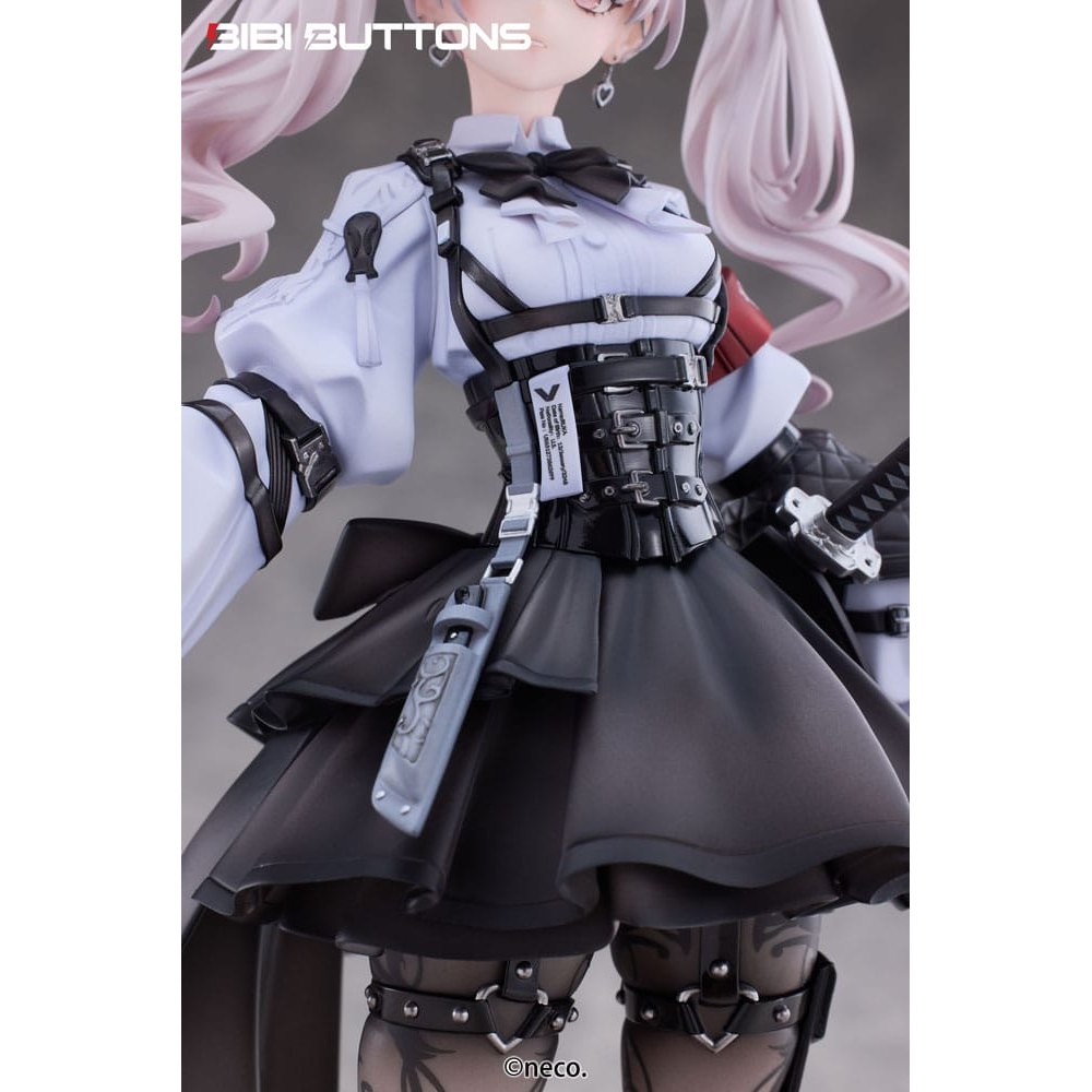 Original Character PVC Statue 1/7 Fukashin Ryouiki Ruka Deluxe Ver. 25cm - Scale Statue - Bibi Buttons - Hobby Figures UK