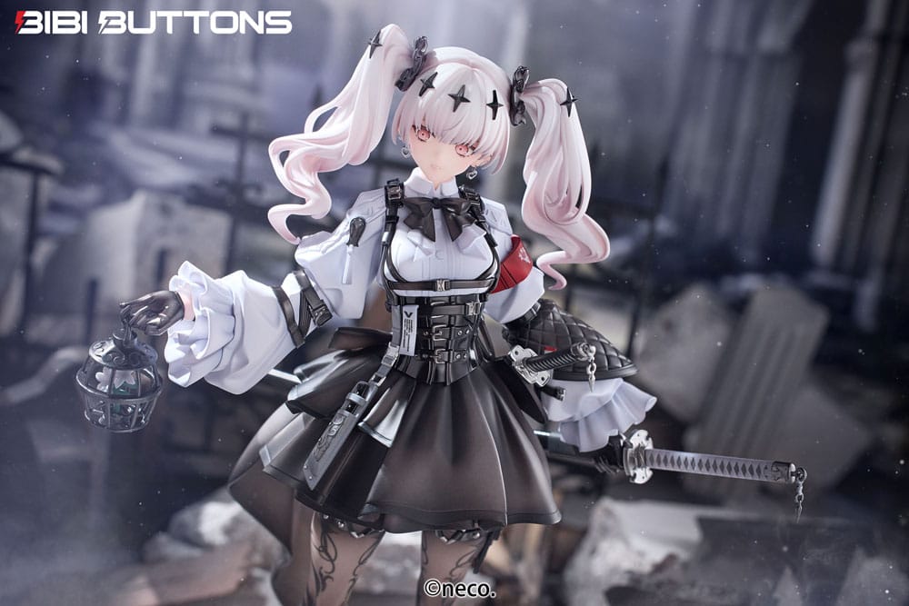 Original Character PVC Statue 1/7 Fukashin Ryouiki Ruka 25cm - Scale Statue - Bibi Buttons - Hobby Figures UK