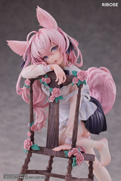 Original Character PVC Statue 1/7 Rabbit Flova 21cm - Scale Statue - Ribose - Hobby Figures UK