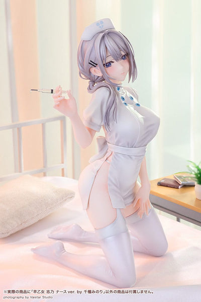 Original Character PVC Statue 1/7 Saotome Shino Nurse Ver. Illustration by Minori Chigusa 17cm - Scale Statue - Kotobukiya - Hobby Figures UK