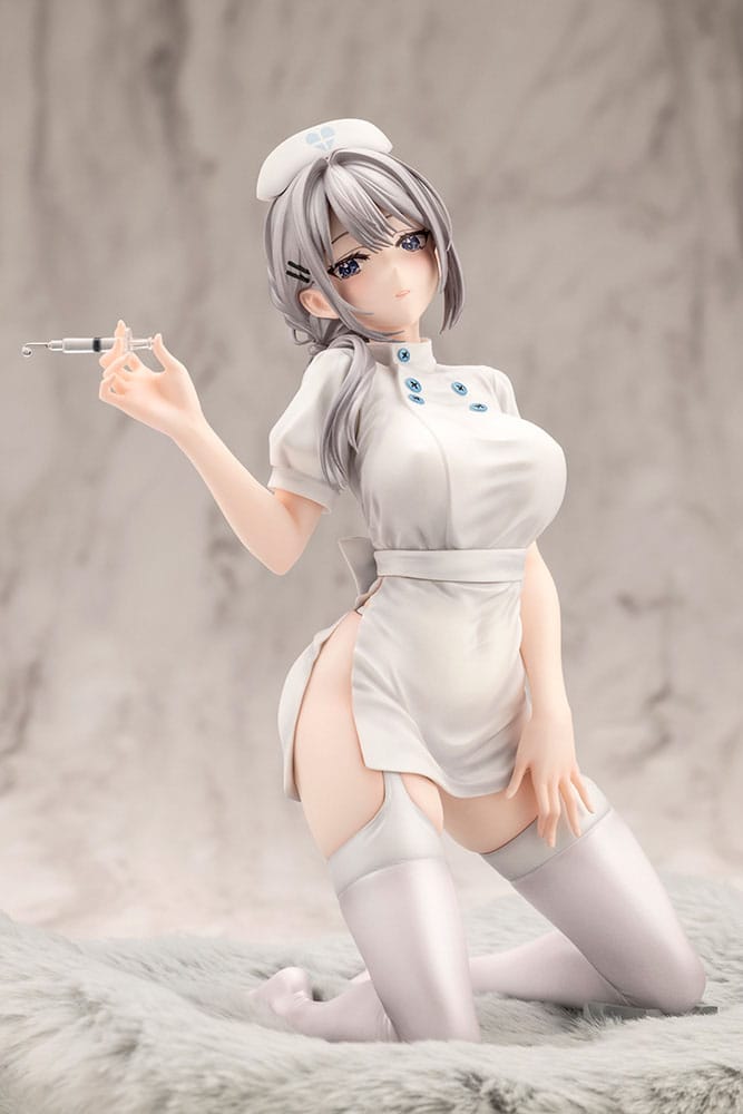 Original Character PVC Statue 1/7 Saotome Shino Nurse Ver. Illustration by Minori Chigusa 17cm - Scale Statue - Kotobukiya - Hobby Figures UK