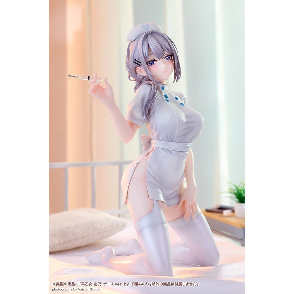 Original Character PVC Statue 1/7 Saotome Shino Nurse Ver. Illustration by Minori Chigusa 17cm - Scale Statue - Kotobukiya - Hobby Figures UK