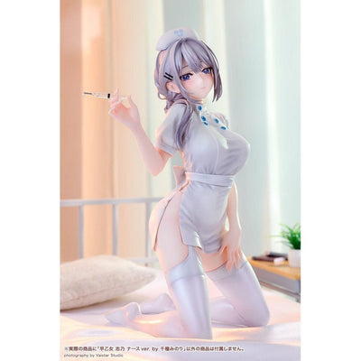 Original Character PVC Statue 1/7 Saotome Shino Nurse Ver. Illustration by Minori Chigusa 17cm - Scale Statue - Kotobukiya - Hobby Figures UK