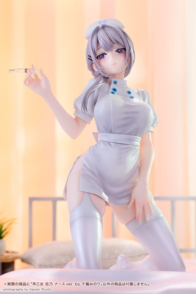 Original Character PVC Statue 1/7 Saotome Shino Nurse Ver. Illustration by Minori Chigusa 17cm - Scale Statue - Kotobukiya - Hobby Figures UK