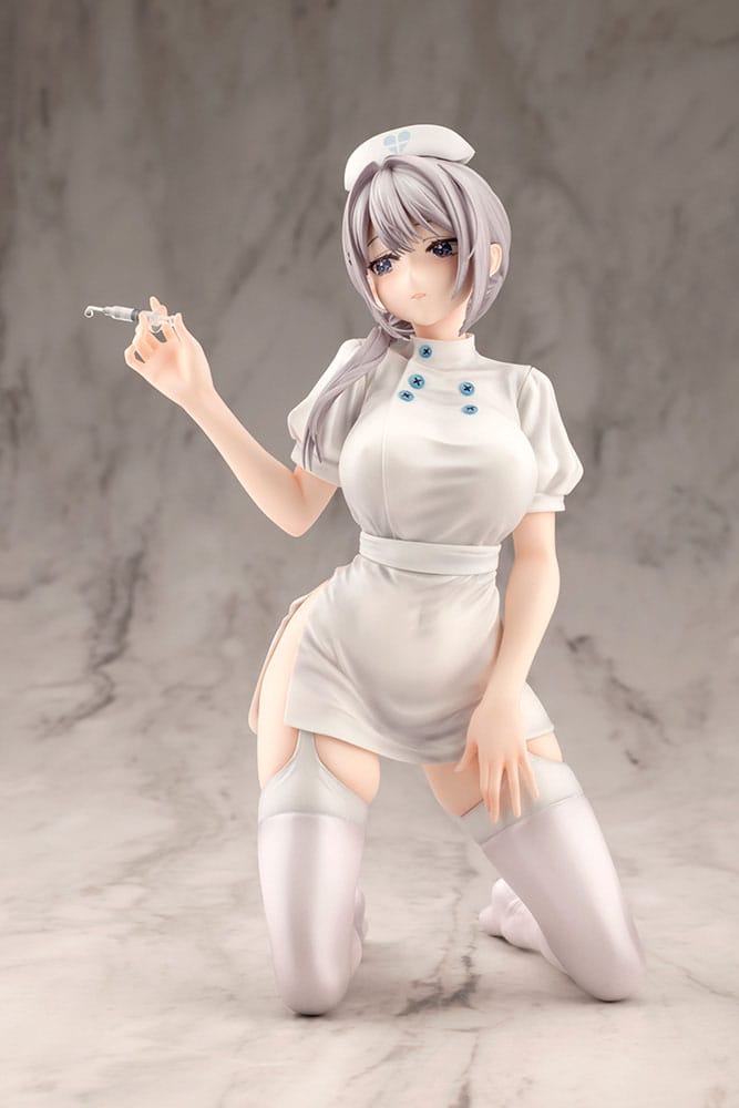 Original Character PVC Statue 1/7 Saotome Shino Nurse Ver. Illustration by Minori Chigusa 17cm - Scale Statue - Kotobukiya - Hobby Figures UK