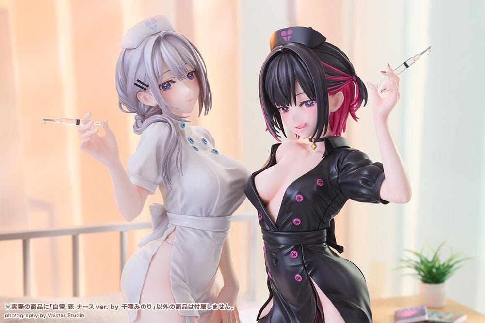 Original Character PVC Statue 1/7 Shirayuki Ren Nurse Ver. Illustration by Minori Chigusa 17cm - Scale Statue - Kotobukiya - Hobby Figures UK