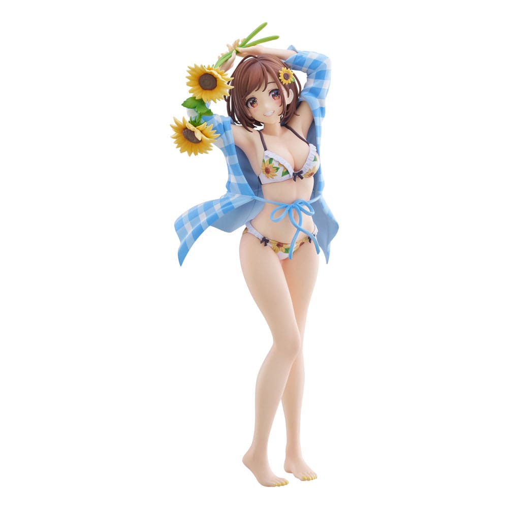 Original Character PVC Statue 1/7 Sunflower Girl Illustration by EnMorikura 24cm