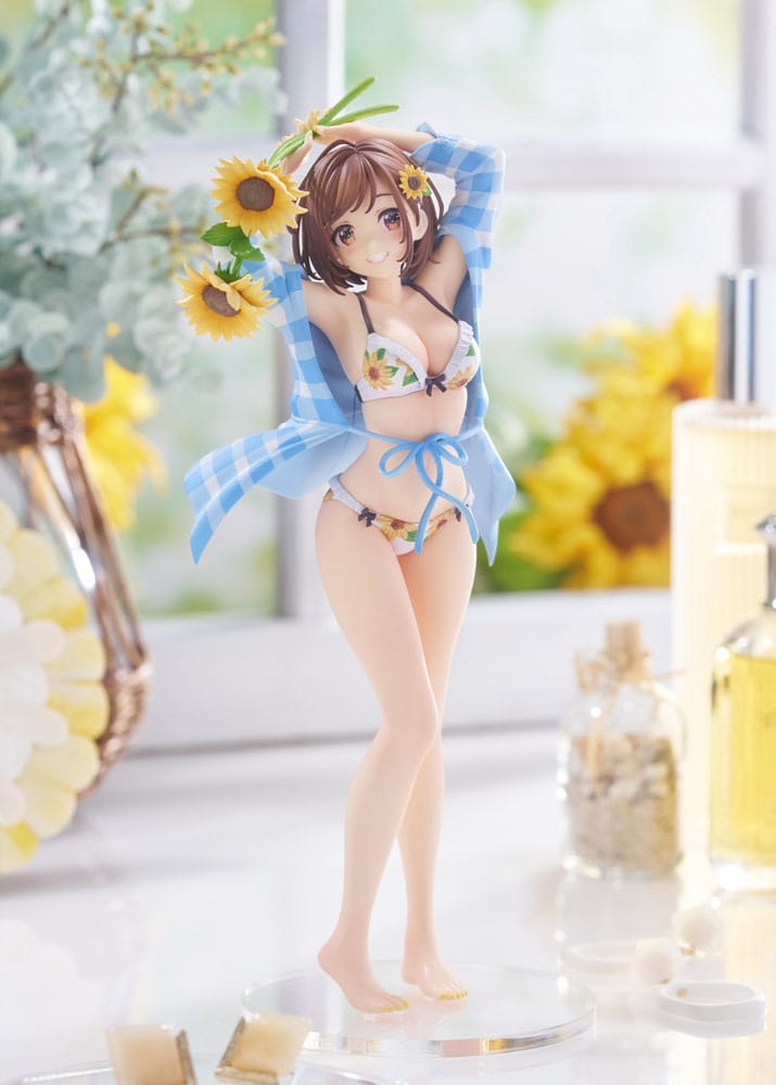 Original Character PVC Statue 1/7 Sunflower Girl Illustration by EnMorikura 24cm