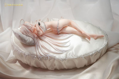 Original Character PVC Statue 1/7 Wakening White Haired-Chan Illustration by Hayashi Kewi 11cm - Scale Statue - Luminous Box - Hobby Figures UK
