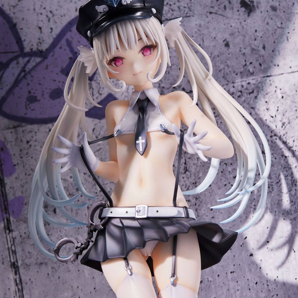 Original Character PVC Statue Angel Police Illustration by Rurudo 23cm - Scale Statue - Union Creative - Hobby Figures UK
