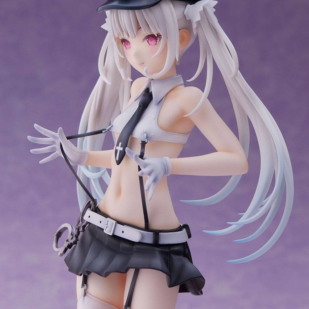 Angel Police Rurudo Original Character PVC Statue Angel Police Illustration by Rurudo 23cm ...
