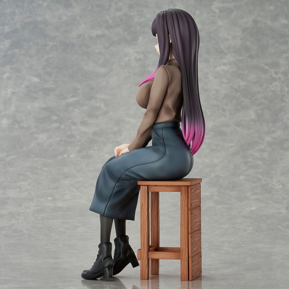 Original Character PVC Statue Reika-sensei of the Art Club Illustrated by Anteiru 22cm - Scale Statue - Union Creative - Hobby Figures UK