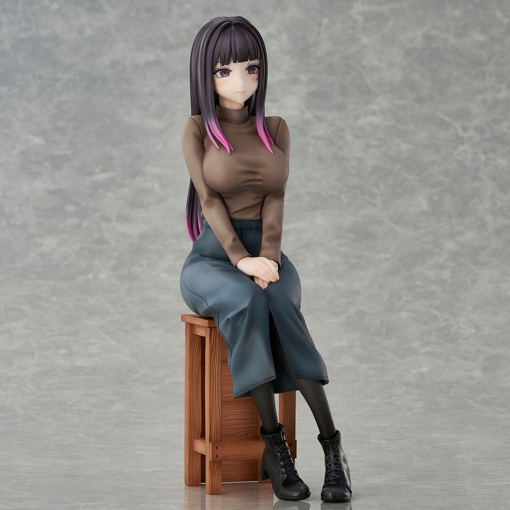 Original Character PVC Statue Reika-sensei of the Art Club Illustrated by Anteiru 22cm - Scale Statue - Union Creative - Hobby Figures UK