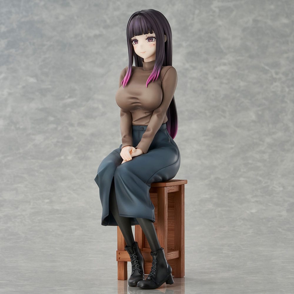 Original Character PVC Statue Reika-sensei of the Art Club Illustrated by Anteiru 22cm - Scale Statue - Union Creative - Hobby Figures UK