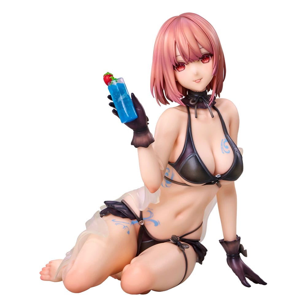 Original Character PVC Statue necömi Illustration One more drink for the vacation 13cm - Scale Statue - Union Creative - Hobby Figures UK