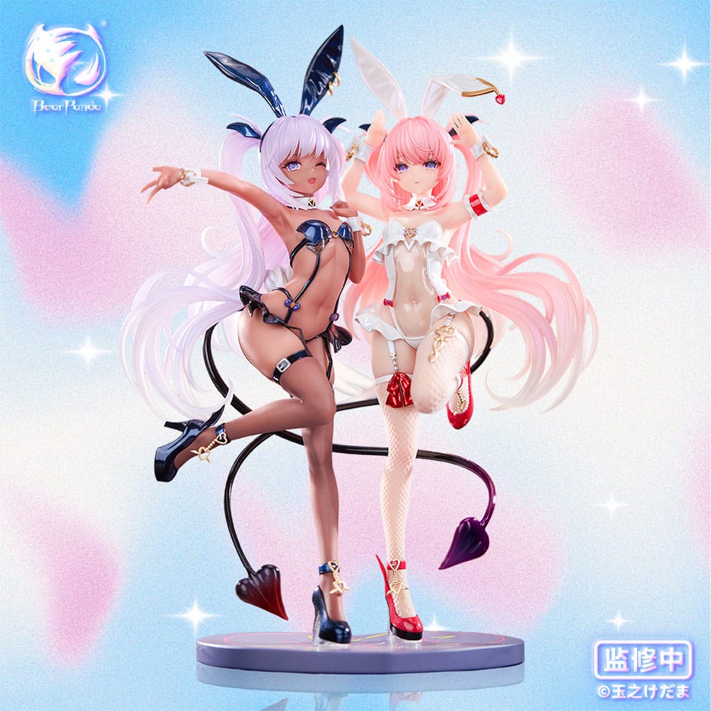 Original Character PVC Statuen 1/6 Lulumu & Kulomu illustration by Tamano Kedama 27cm - Scale Statue - BearPanda - Hobby Figures UK