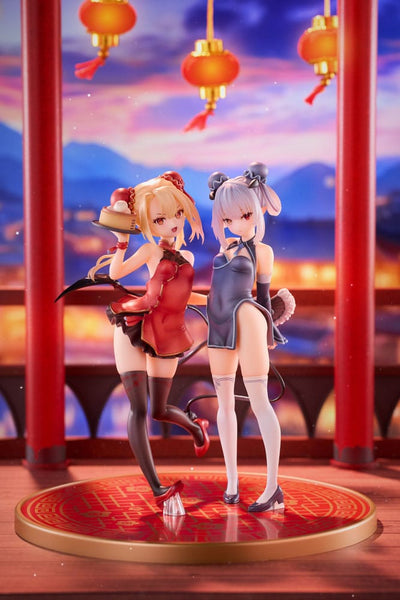 Original Character PVC Statues 1/8 Tamano Kedama Tiffany & Chloe 16cm - Scale Statue - Violet Studio - Hobby Figures UK