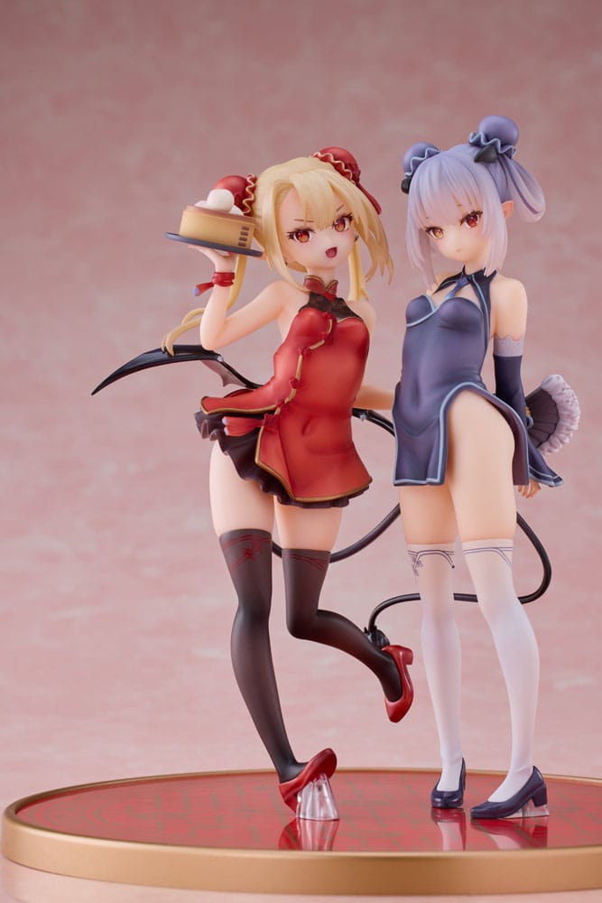 Original Character PVC Statues 1/8 Tamano Kedama Tiffany & Chloe 16cm - Scale Statue - Violet Studio - Hobby Figures UK