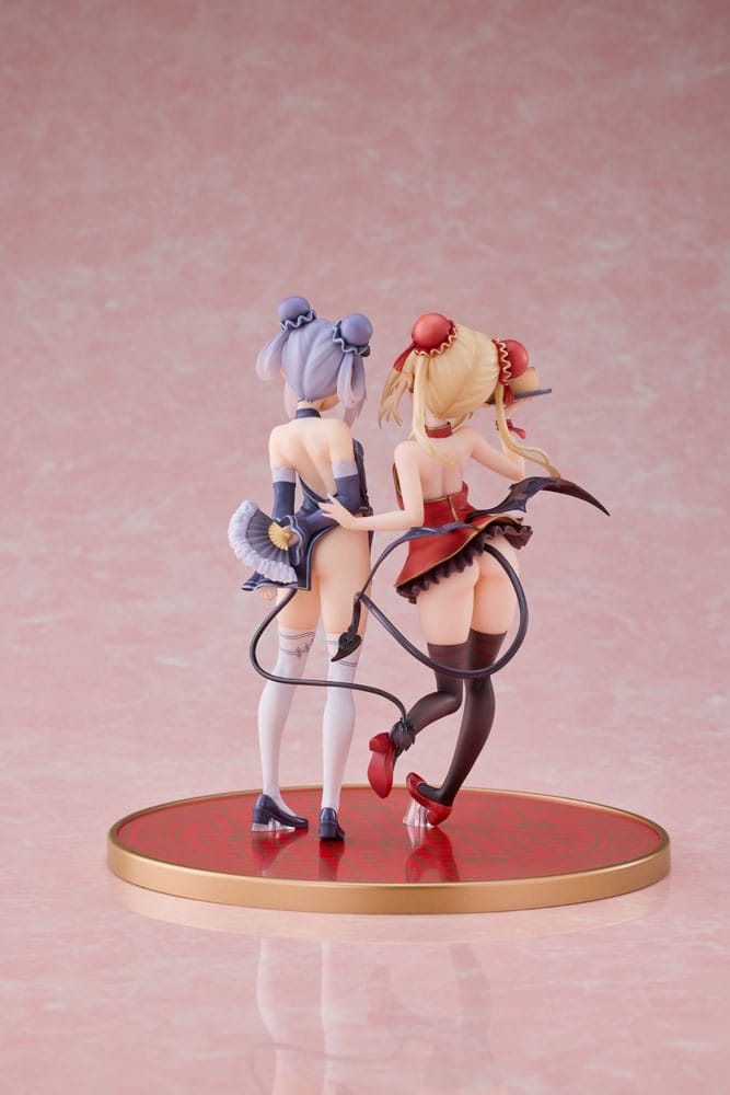 Original Character PVC Statues 1/8 Tamano Kedama Tiffany & Chloe 16cm - Scale Statue - Violet Studio - Hobby Figures UK