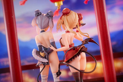 Original Character PVC Statues 1/8 Tamano Kedama Tiffany & Chloe 16cm - Scale Statue - Violet Studio - Hobby Figures UK