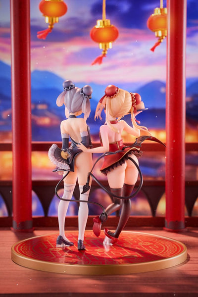 Original Character PVC Statues 1/8 Tamano Kedama Tiffany & Chloe 16cm - Scale Statue - Violet Studio - Hobby Figures UK