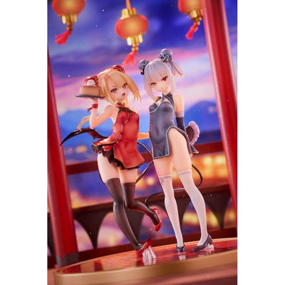 Original Character PVC Statues 1/8 Tamano Kedama Tiffany & Chloe 16cm - Scale Statue - Violet Studio - Hobby Figures UK