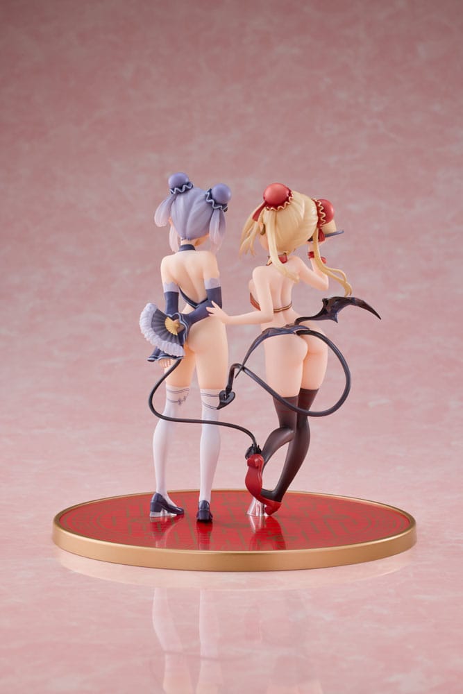 Original Character PVC Statues 1/8 Tamano Kedama Tiffany & Chloe 16cm - Scale Statue - Violet Studio - Hobby Figures UK