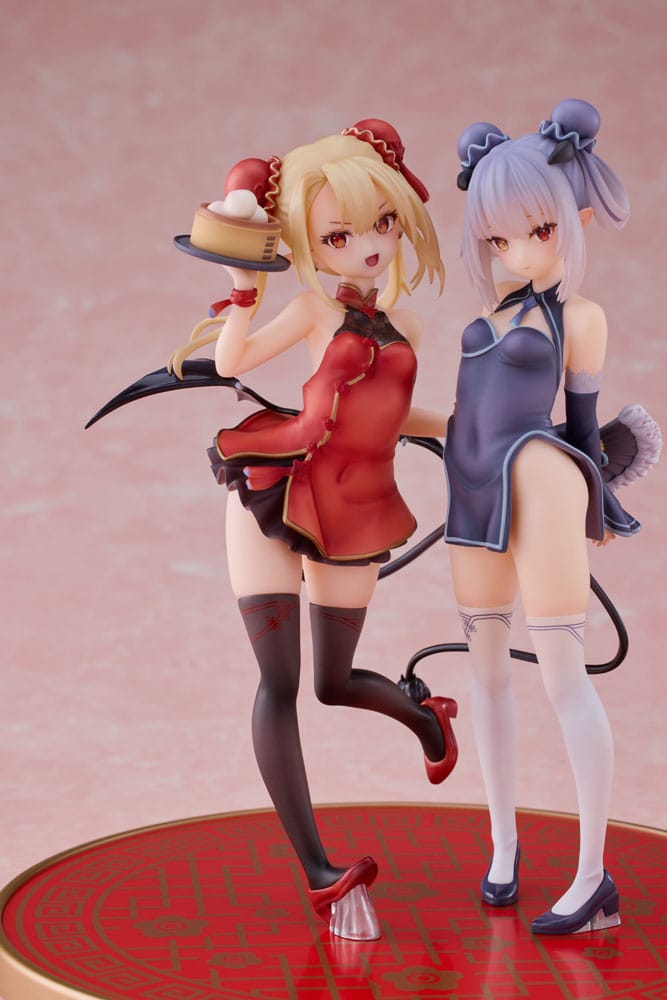 Original Character PVC Statues 1/8 Tamano Kedama Tiffany & Chloe 16cm - Scale Statue - Violet Studio - Hobby Figures UK