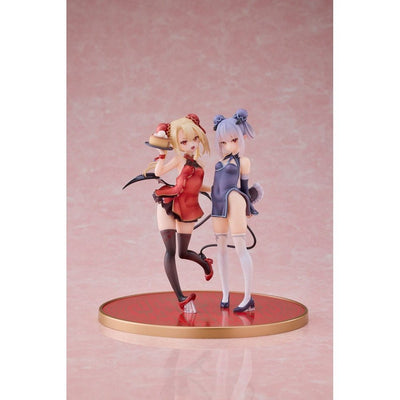 Original Character PVC Statues 1/8 Tamano Kedama Tiffany & Chloe 16cm - Scale Statue - Violet Studio - Hobby Figures UK