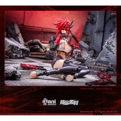 Original Character Seamless Action Figure 1/9 Wolf-Mastiff Force Karas Samurai 20cm - Action Figures - AniMester - Hobby Figures UK