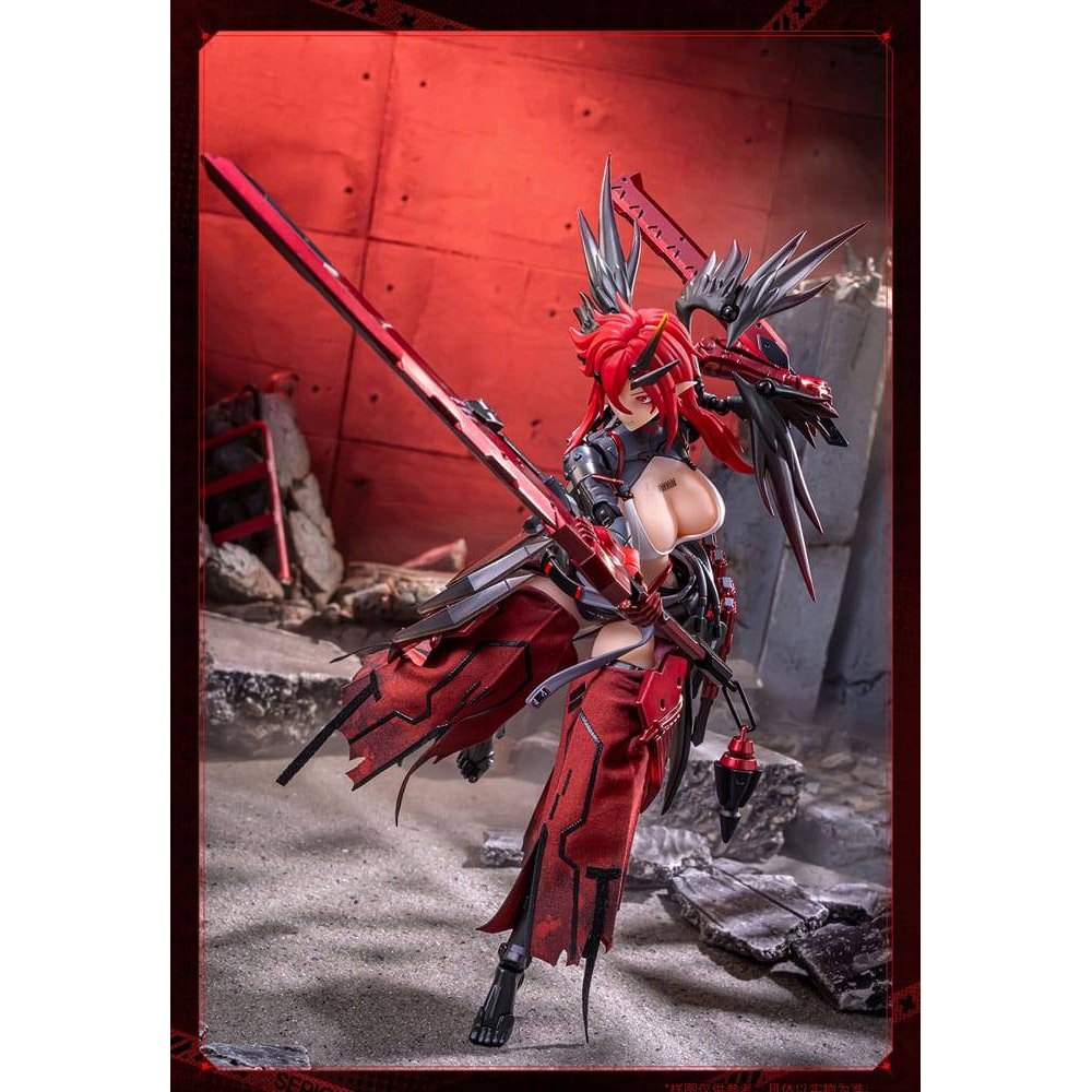 Original Character Seamless Action Figure 1/9 Wolf-Mastiff Force Karas Samurai 20cm - Action Figures - AniMester - Hobby Figures UK