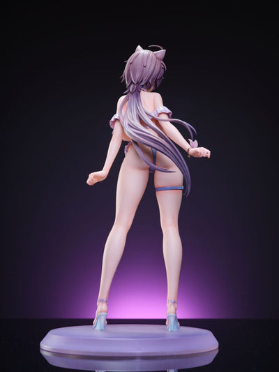 Original Character Statue 1/6 Cat-like Girlfriend Evangeline 28cm - Scale Statue - MIMIK - Hobby Figures UK