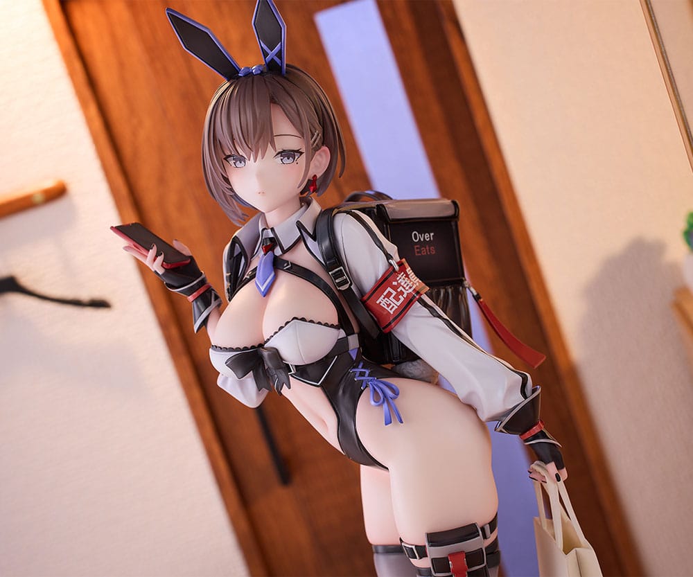 Original Character Statue 1/6 Delivery Bunny Girl Aoi Illustration by BeeDoshi (Beverb) 27cm - Scale Statue - Rocket Boy - Hobby Figures UK