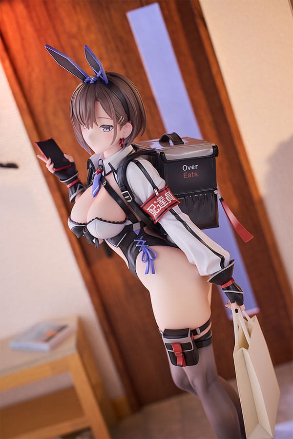 Original Character Statue 1/6 Delivery Bunny Girl Aoi Illustration by BeeDoshi (Beverb) 27cm - Scale Statue - Rocket Boy - Hobby Figures UK