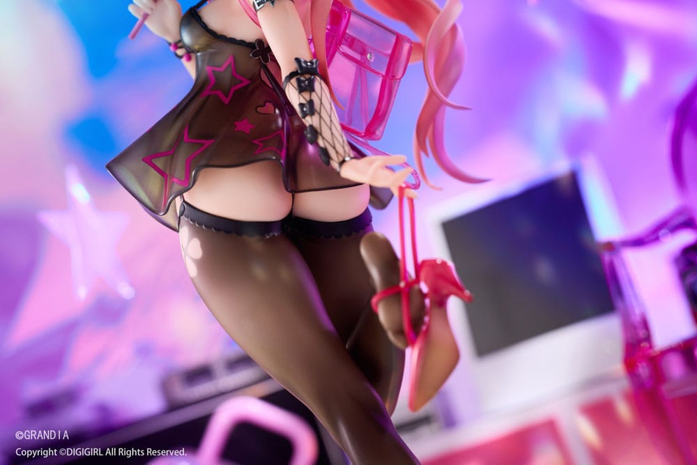 Original Character Statue 1/6 High Heel & Lollipop 27cm