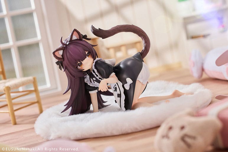 Original Character Statue 1/7 Cat Ear Maid Peng Peng 10cm - Scale Statue - Eusun - Hobby Figures UK