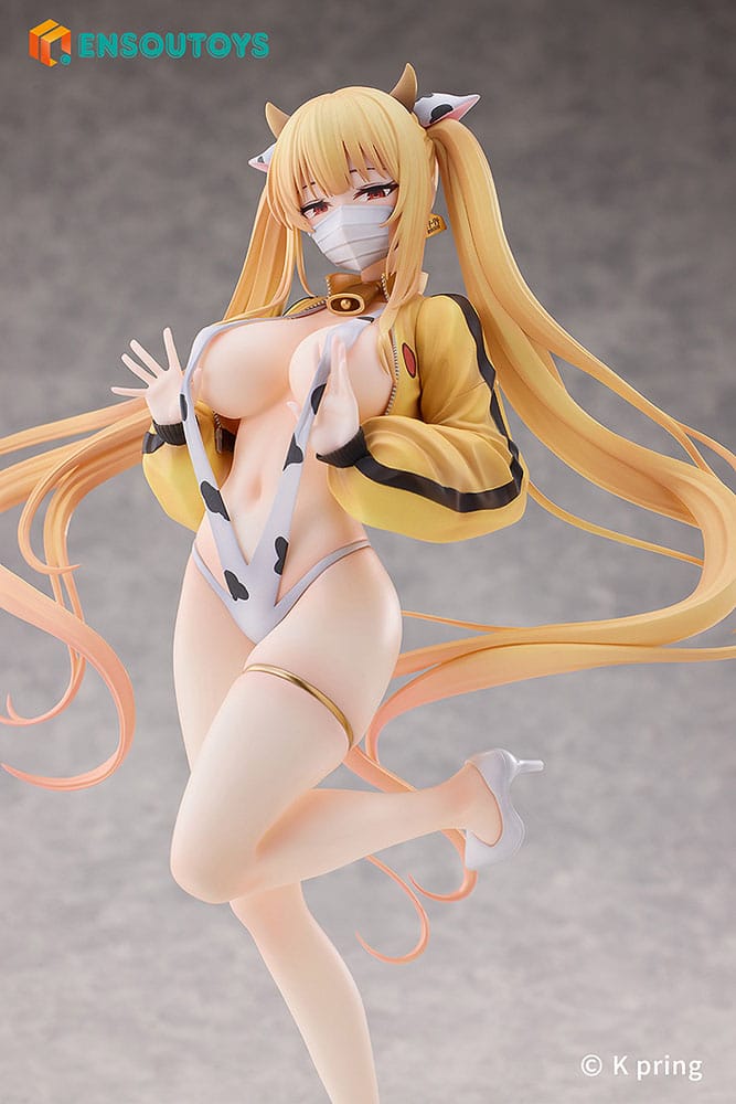 Original Character Statue Sayuri Dairy Cow Ver. 25cm - Scale Statue - Ensoutoys - Hobby Figures UK