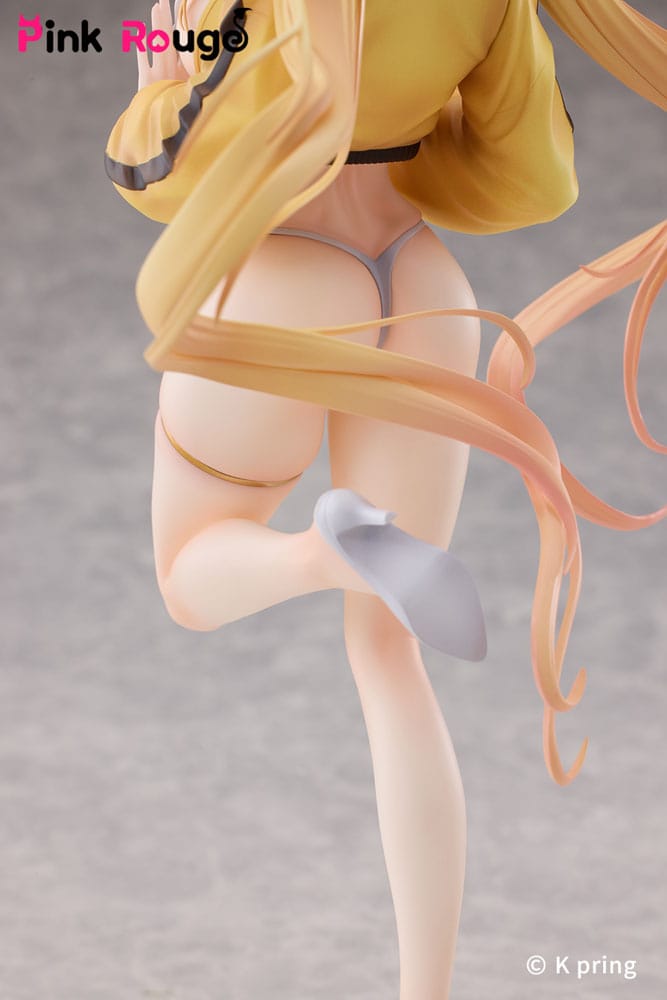 Original Character by Kedama Tamano PVC 1/7 K Pring Sayuri Dairy Cow Special Ver. 24cm - Scale Statue - Pink Rouge - Hobby Figures UK