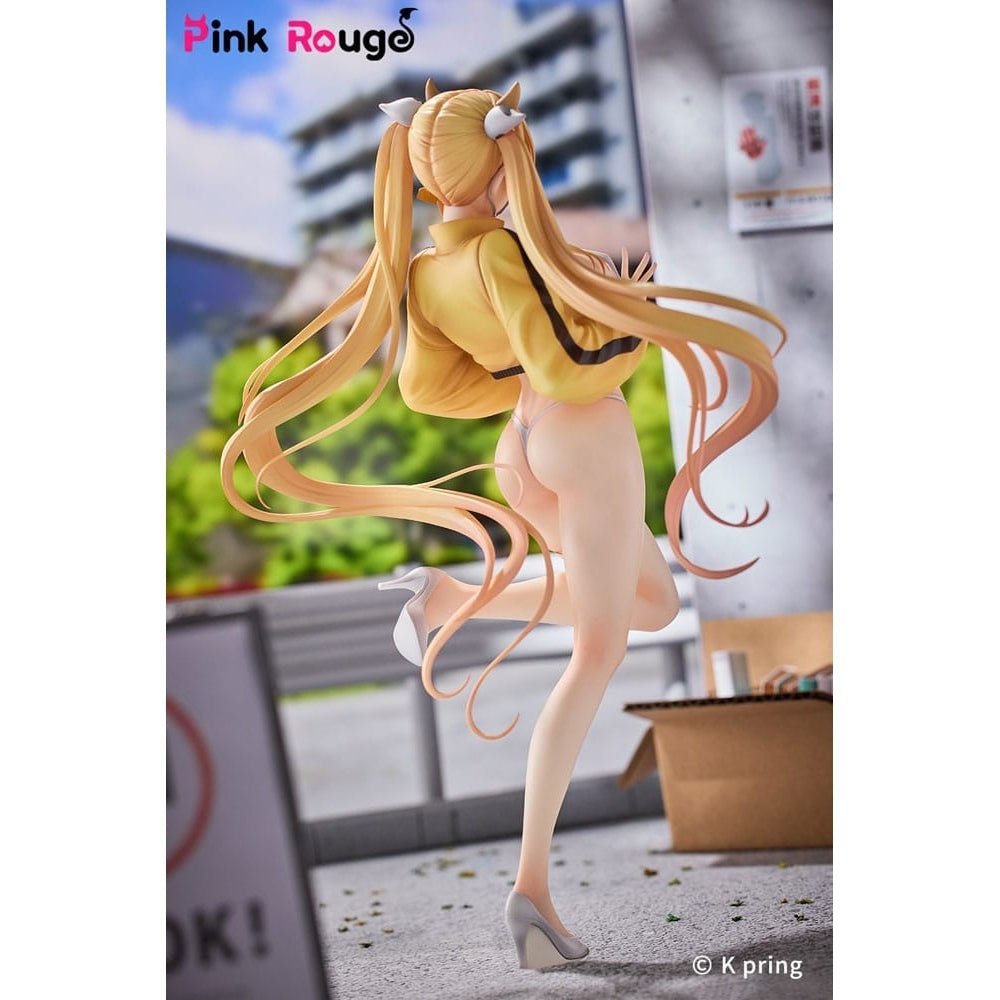 Original Character by Kedama Tamano PVC 1/7 K Pring Sayuri Dairy Cow Special Ver. 24cm - Scale Statue - Pink Rouge - Hobby Figures UK