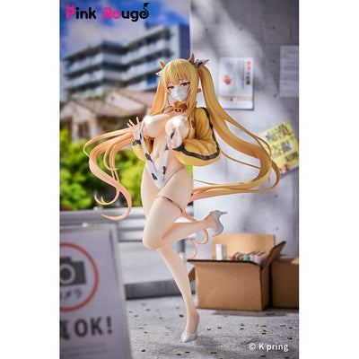 Original Character by Kedama Tamano PVC 1/7 K Pring Sayuri Dairy Cow Special Ver. 24cm - Scale Statue - Pink Rouge - Hobby Figures UK