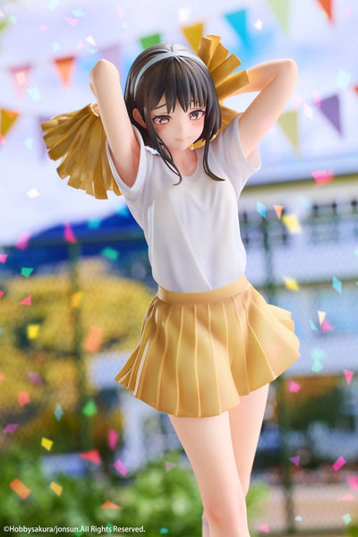 Original Illustration PVC Statue 1/6 Cheerleader Misaki Illustrated by Jonsun Limited Edition 25cm - Scale Statue - Hobby Sakura - Hobby Figures UK
