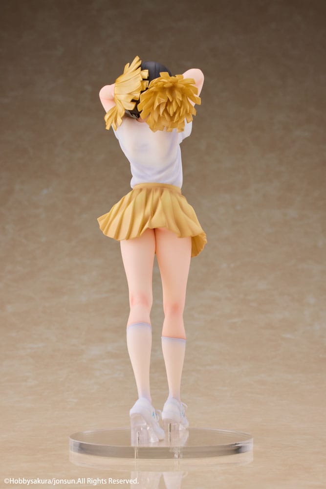 Original Illustration PVC Statue 1/6 Cheerleader Misaki Illustrated by Jonsun Limited Edition 25cm - Scale Statue - Hobby Sakura - Hobby Figures UK
