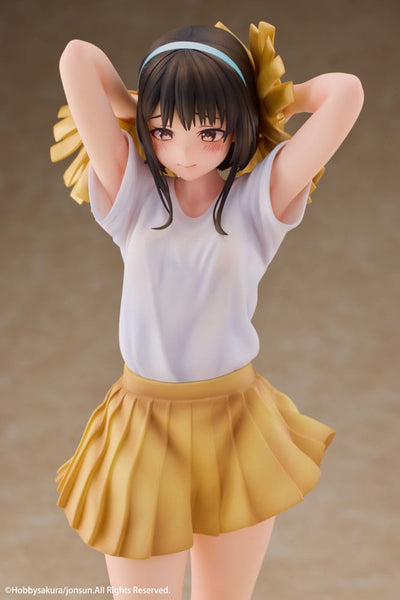Original Illustration PVC Statue 1/6 Cheerleader Misaki Illustrated by Jonsun Limited Edition 25cm - Scale Statue - Hobby Sakura - Hobby Figures UK