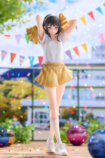 Original Illustration PVC Statue 1/6 Cheerleader Misaki Illustrated by Jonsun Limited Edition 25cm - Scale Statue - Hobby Sakura - Hobby Figures UK
