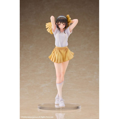 Original Illustration PVC Statue 1/6 Cheerleader Misaki Illustrated by Jonsun Limited Edition 25cm - Scale Statue - Hobby Sakura - Hobby Figures UK